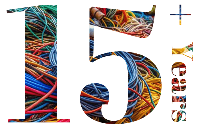 Two Decades Serving Mascot